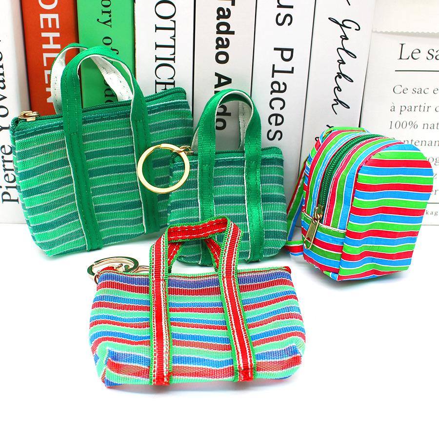 Mini Backpack Purse - 1 buah gantungan kunci tas jaring