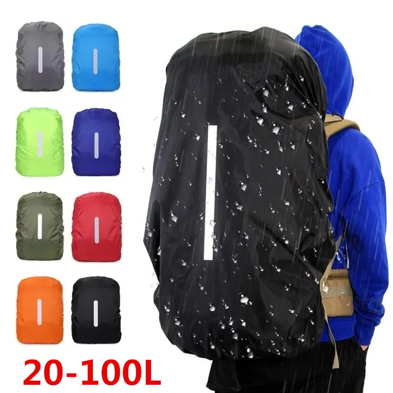Rain Cover Backpack - Baru reflektif tahan air ransel penutup