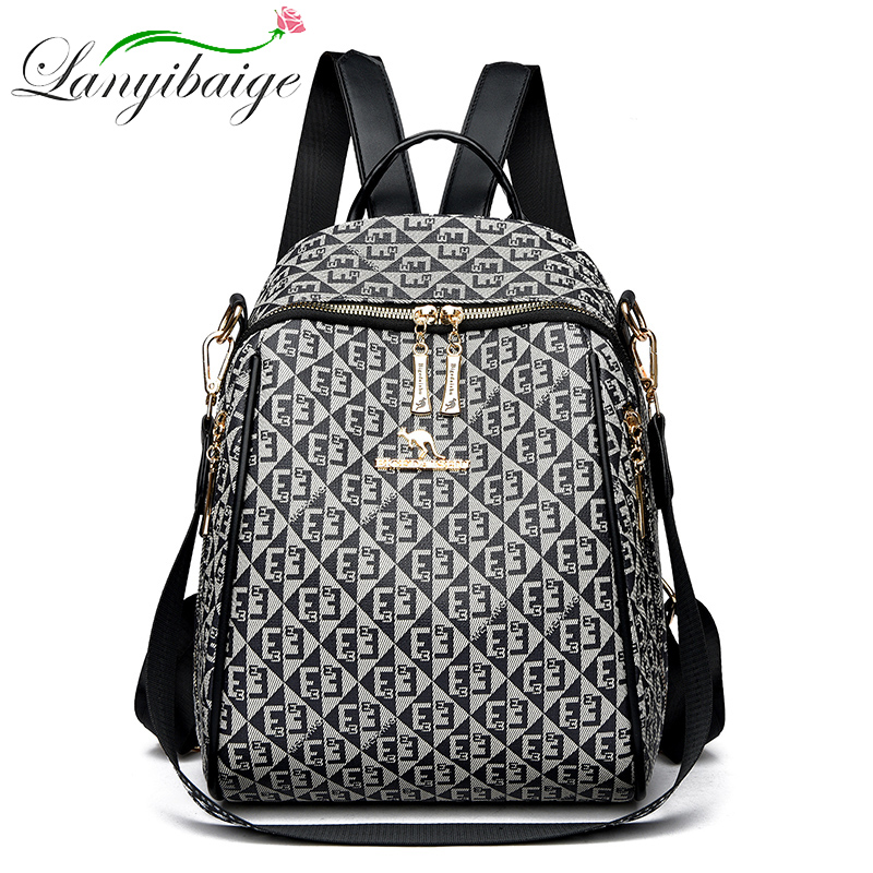 Fashion Backpack Women - Tas punggung wanita Retro mode baru