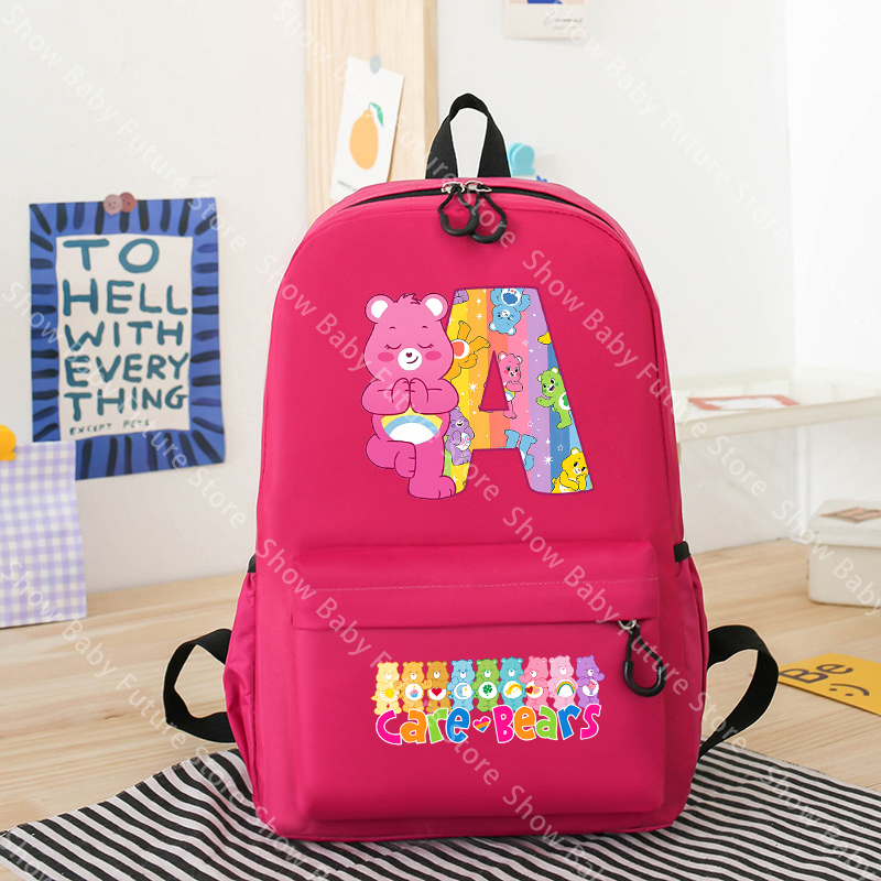 School Backpack Teen - Ransel Anak Perempuan Anime Care Bears