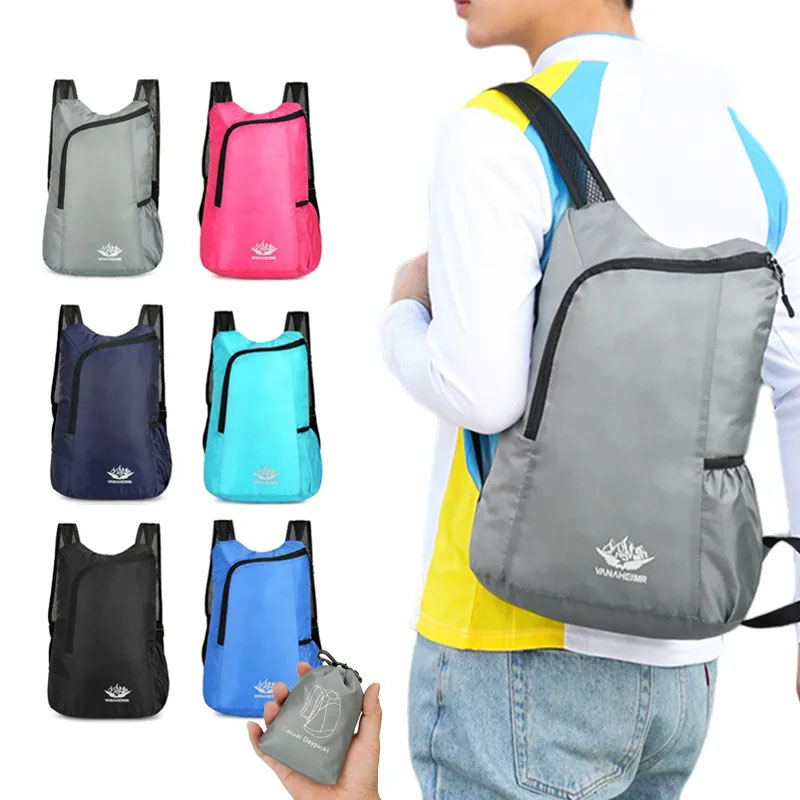Foldable Backpack Small - Ransel Luar Ruangan Ringan Uniseks 20L