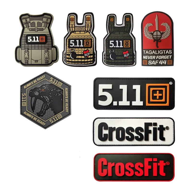 Urban Backpack Tactical - Patch Stiker PVC 3D Model Vest