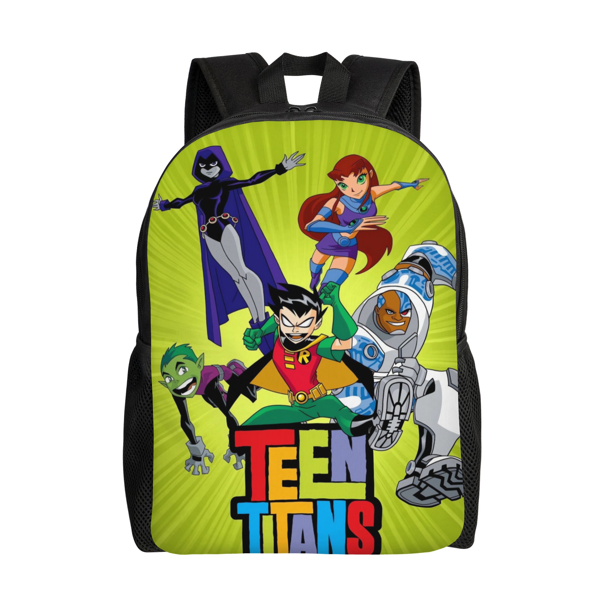 School Backpack Teen - Ransel Teen Titans Go Raven's Emoticlones
