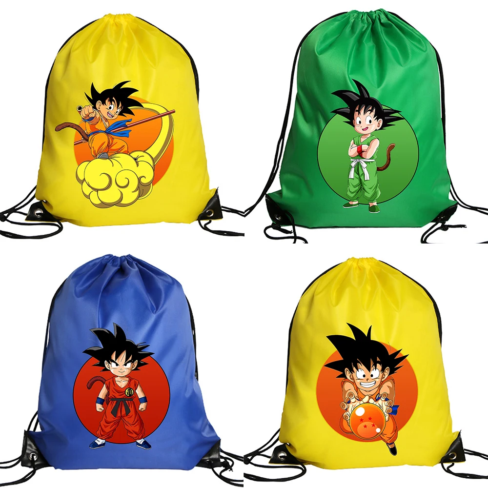 Drawstring Gym Bag - Tas Serut Poliester Dragon Ball Tas