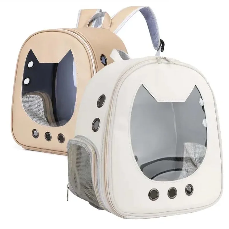 Foldable Backpack Small - Tas Ransel Hewan Peliharaan Transparan Portabel,