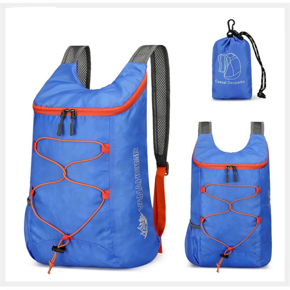 Hiking Backpack Waterproof - Ransel Olahraga Lipat Kain Nilon Tahan