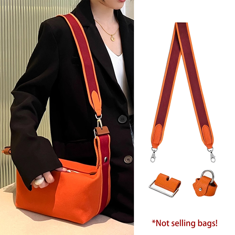 Backpack Insert Organizer - Tali Selempang Tas Tote Kanvas Lebar,