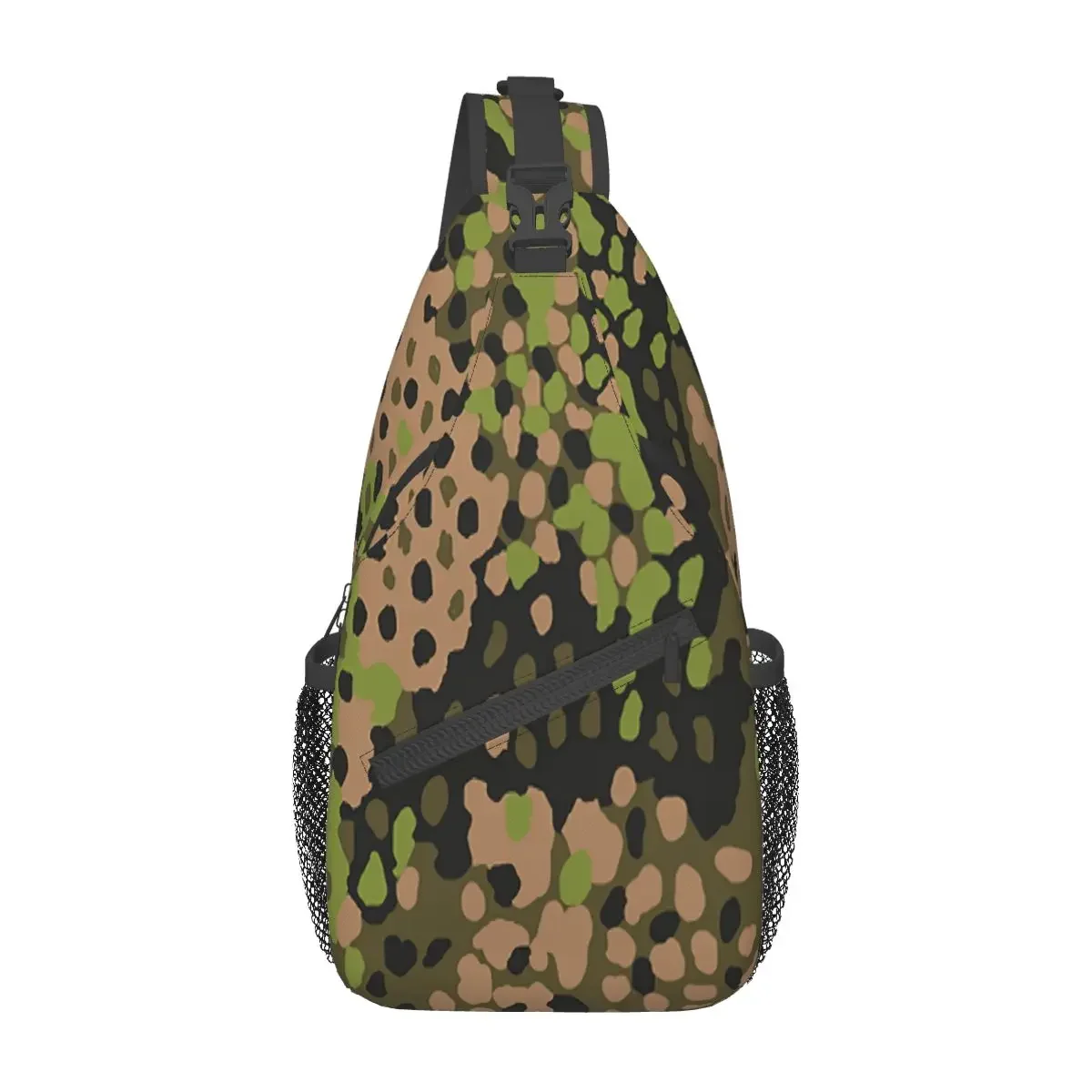 Sling Backpack Shoulder - Tas Selempang Kamuflase Erbsentarn WW2 SS,