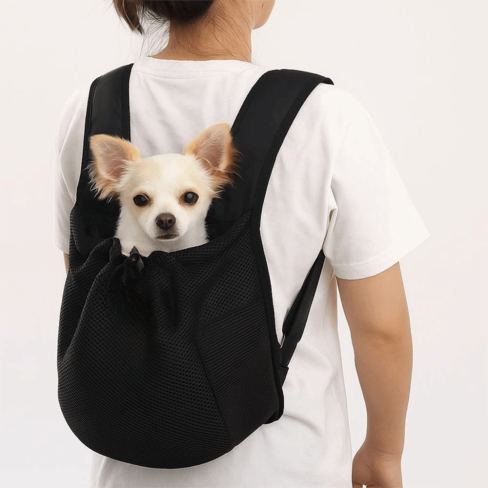 Foldable Backpack Small - Tas Dada Bahu Hewan Peliharaan Portabel