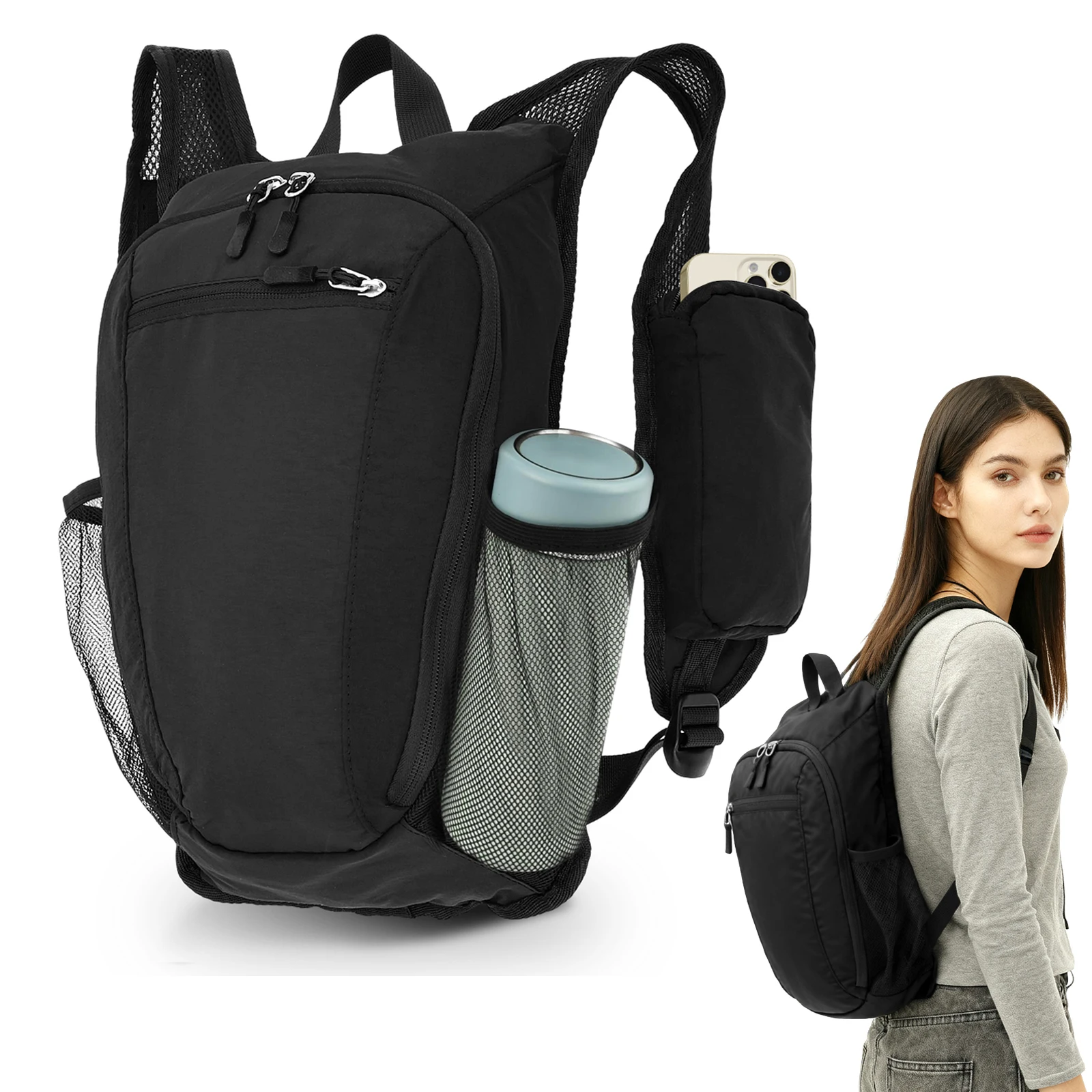 Foldable Backpack Small - Ransel Hiking Kecil 10L Tas Gunung