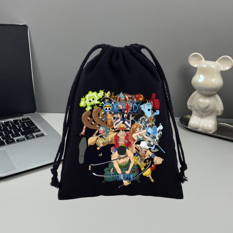 Drawstring Gym Bag - Ransel Serut Anime One Piece Luffy