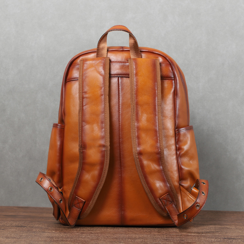 YETTIES Ransel Kulit Sapi Asli - Laptop Backpack 15.6 ulasan dan harga