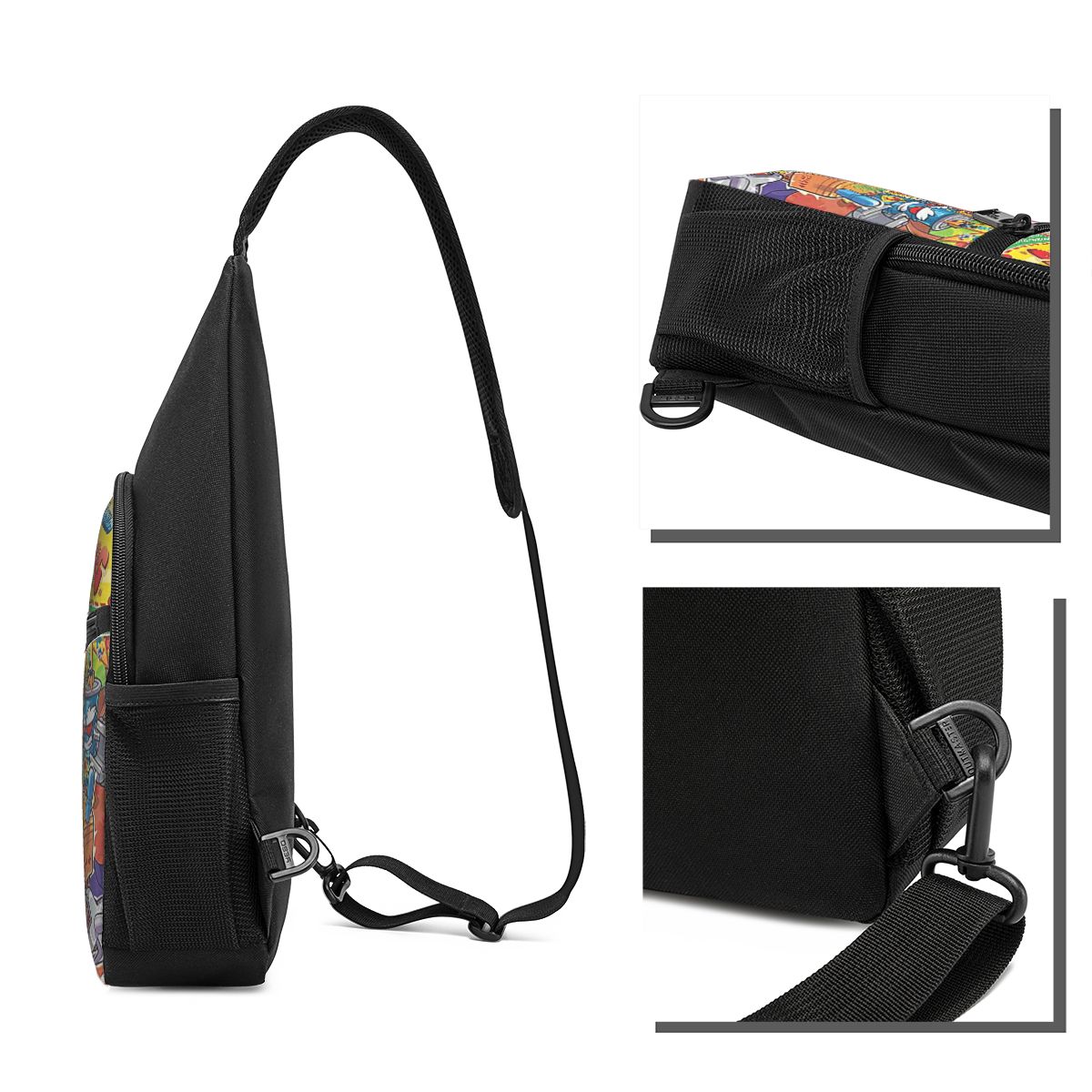 Super Zings Superthings Tas Da - Sling Backpack Shoulder ulasan dan harga