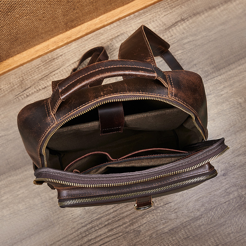 Tas Ransel Laptop Kulit Lapisa - Leather Backpack Vintage ulasan dan harga