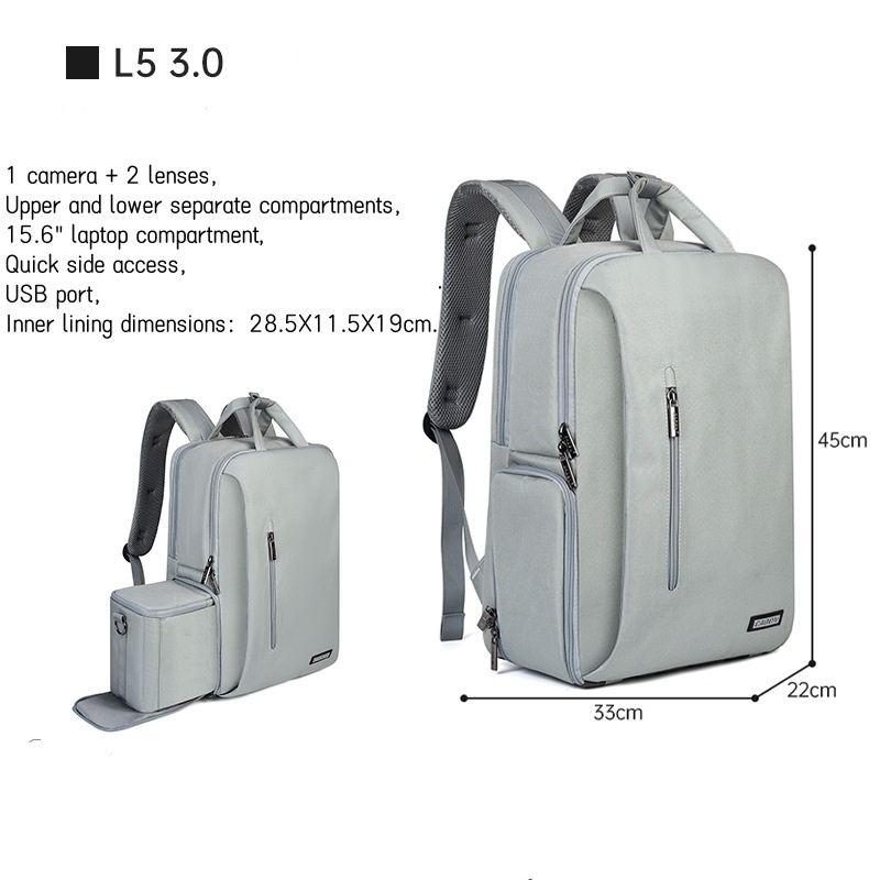 Tas Kamera Besar DSLR/SLR/Mirr - Laptop Backpack 15.6 ulasan dan harga