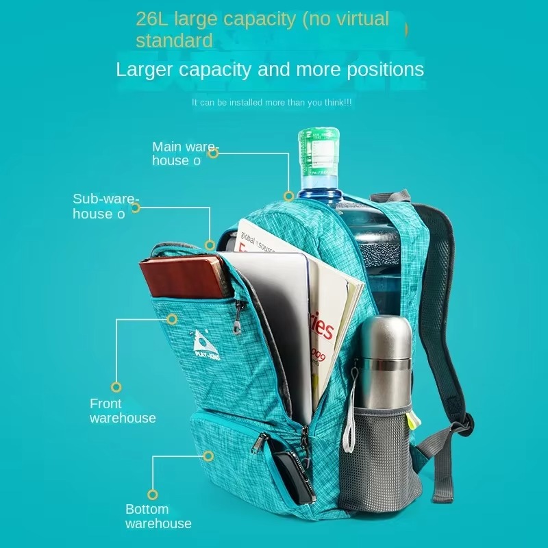 Tas Ransel Lipat Ringan untuk  - Foldable Backpack Small ulasan dan harga