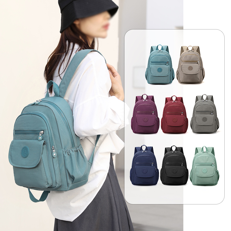 Ransel Perjalanan Wanita Ringa - Canvas Backpack Casual ulasan dan harga