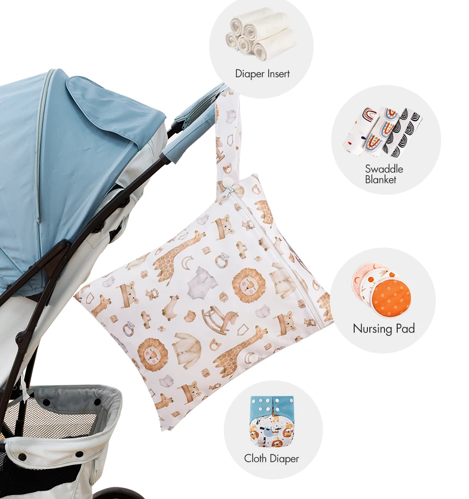 3 buah tas kosmetik Travel Was - Backpack Diaper Bag ulasan dan harga