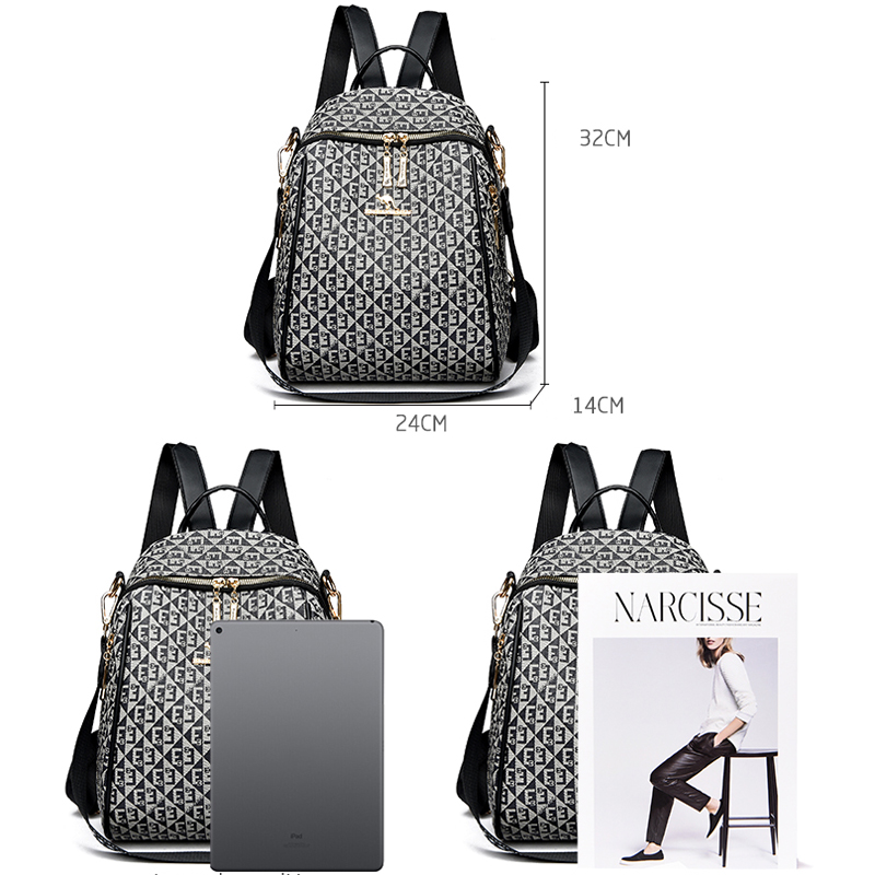 Tas punggung wanita Retro mode - Fashion Backpack Women ulasan dan harga
