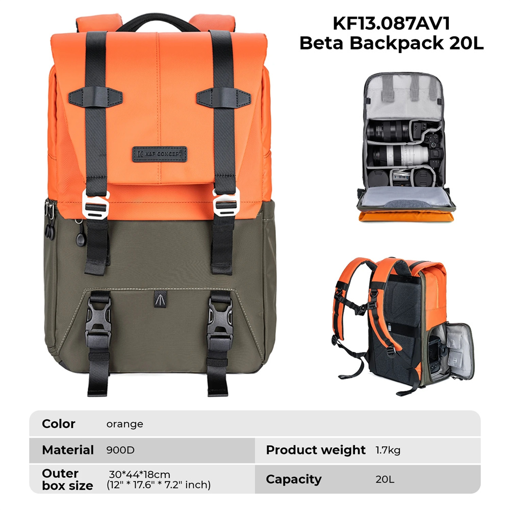 Tas Ransel Kamera K&F CONCEPT  - Laptop Backpack 15.6 ulasan dan harga
