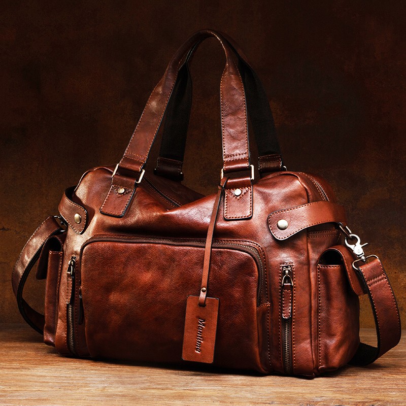 Tas Pria Penghapus Kulit Samak - Leather Backpack Vintage ulasan dan harga