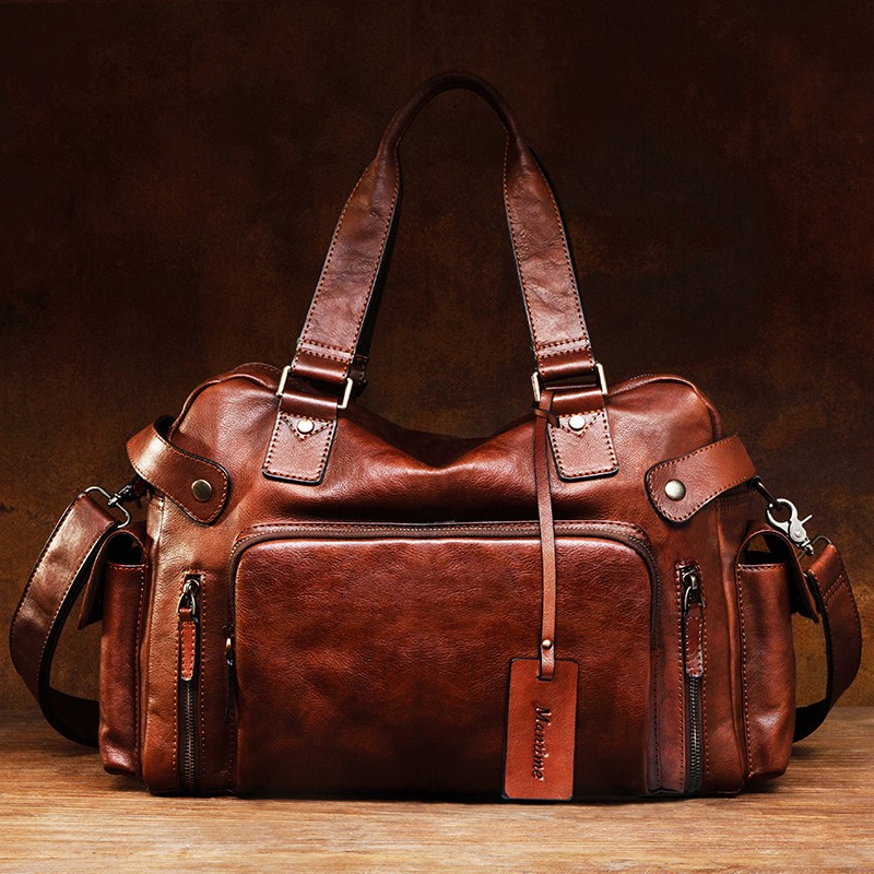 Tas Pria Penghapus Kulit Samak - Leather Backpack Vintage ulasan dan harga