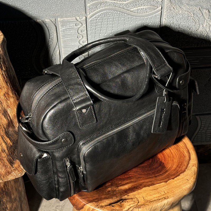 Tas Pria Penghapus Kulit Samak - Leather Backpack Vintage ulasan dan harga