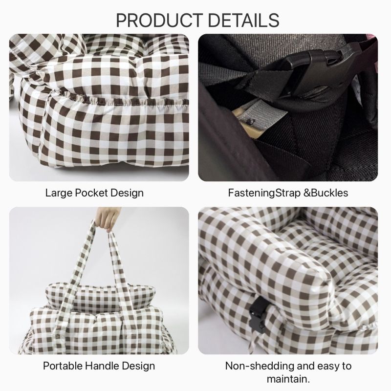 Tempat Tidur Mobil Anjing Mult - Foldable Backpack Small ulasan dan harga