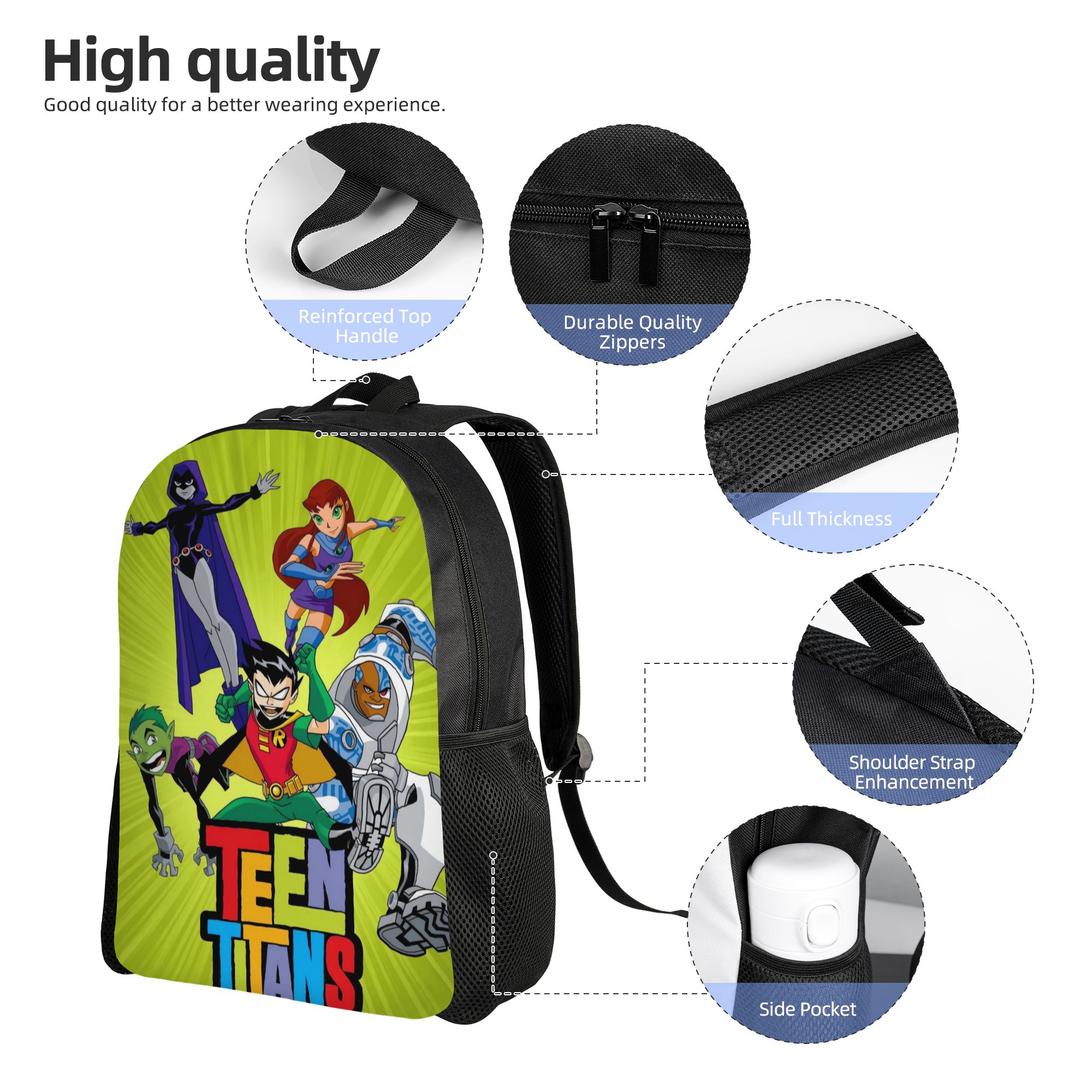 Ransel Teen Titans Go Raven's  - School Backpack Teen ulasan dan harga