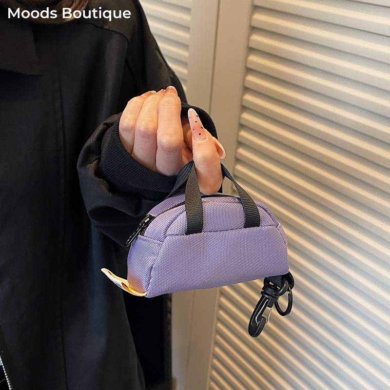 Tas Earphone Mini Lucu Untuk W - Canvas Backpack Casual ulasan dan harga