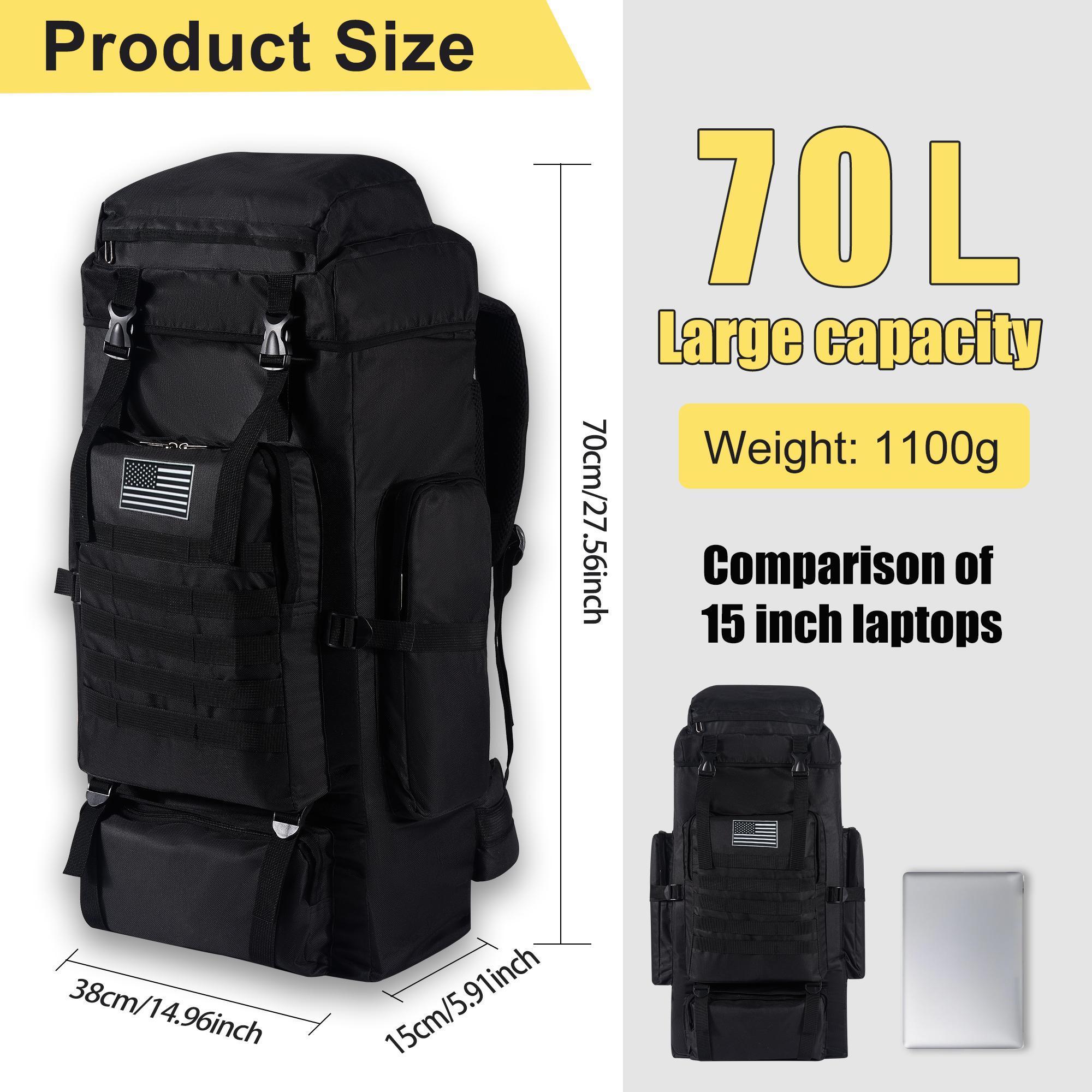 Ransel Hiking Profesional 70L  - Hiking Backpack Waterproof ulasan dan harga