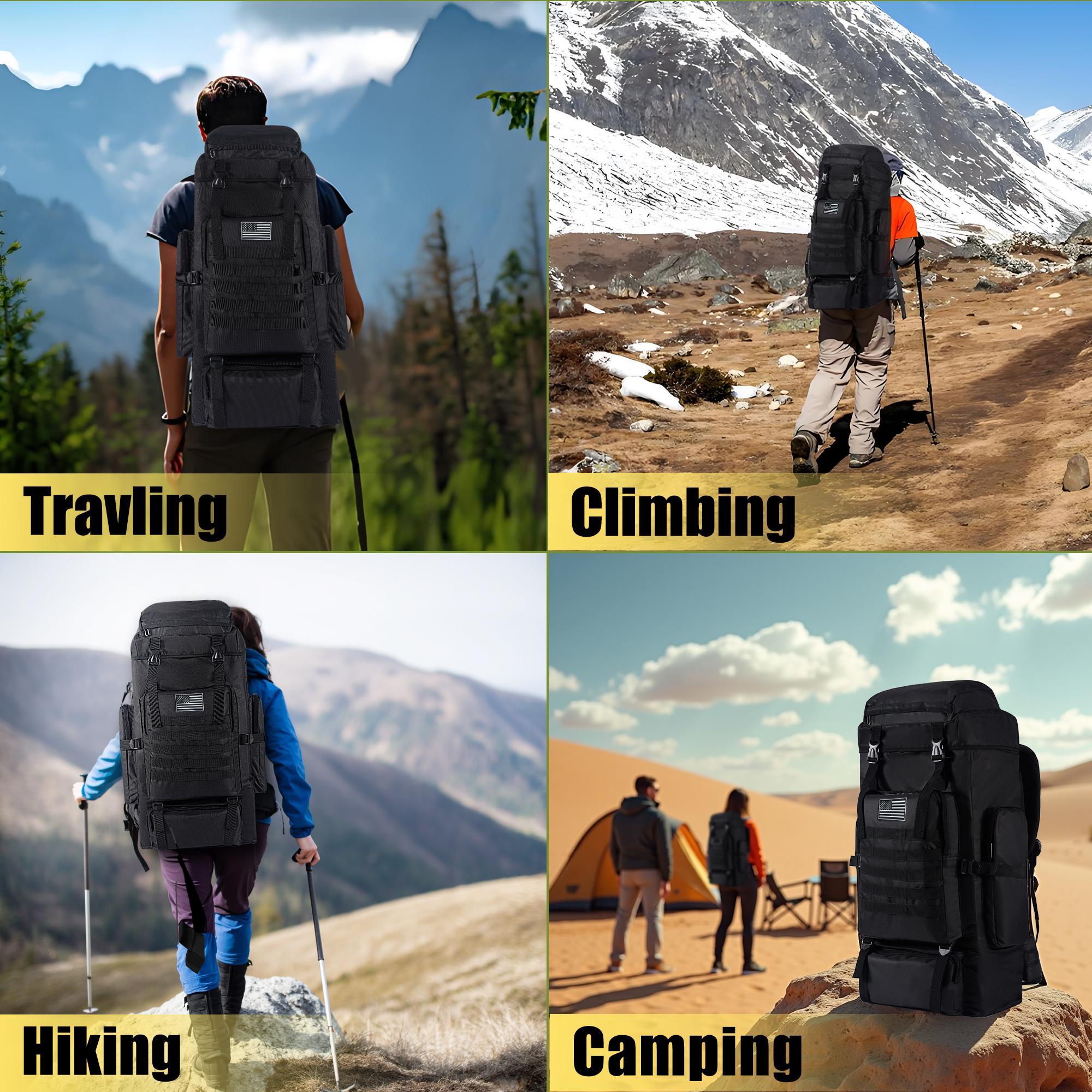 Ransel Hiking Profesional 70L  - Hiking Backpack Waterproof ulasan dan harga