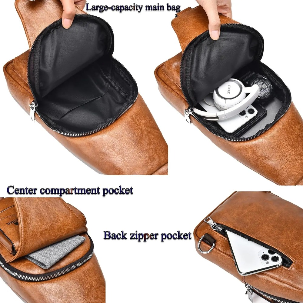 Tas Selempang Pria, Tas Dada C - Sling Backpack Shoulder ulasan dan harga