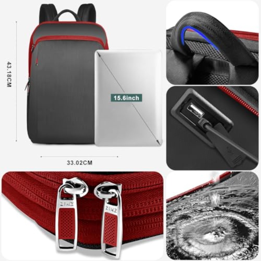 Ransel Laptop 15 15.6 16 Inci  - Laptop Backpack 15.6 ulasan dan harga