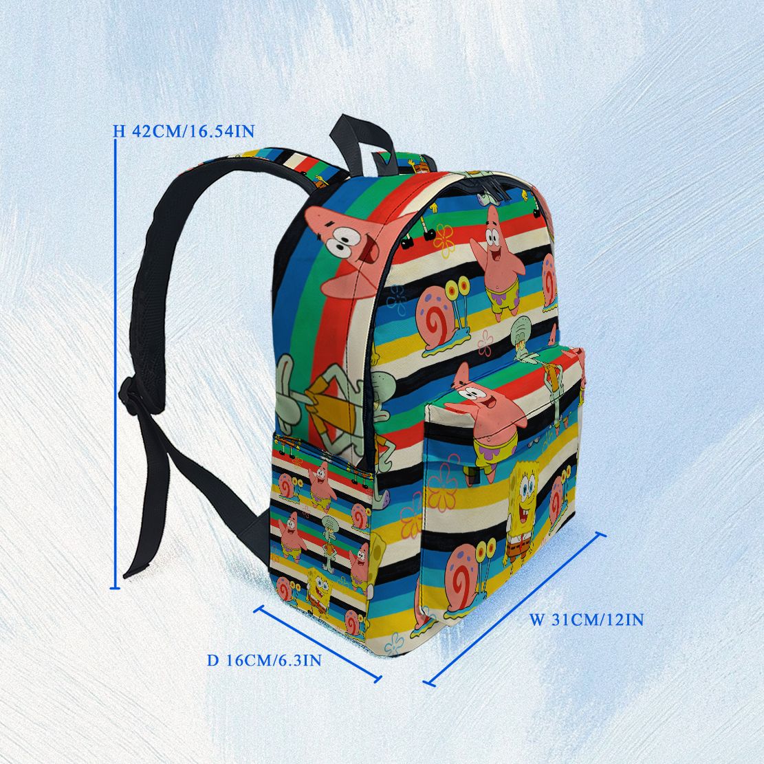 Tas Ransel SpongeBob SquarePan - School Backpack Teen ulasan dan harga