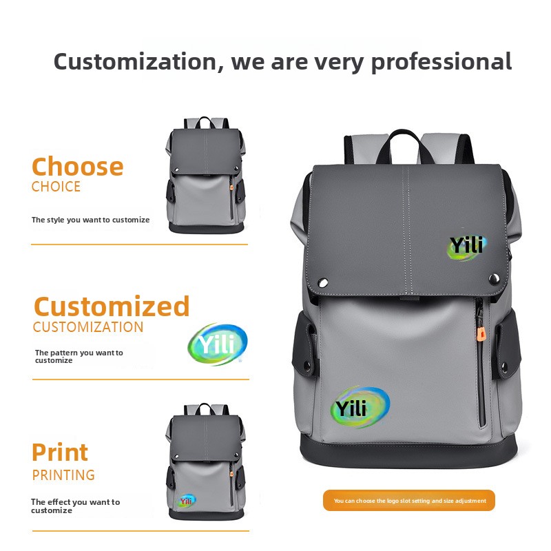 Logo Kustom Tas Ransel Bisnis  - Business Backpack Brief ulasan dan harga