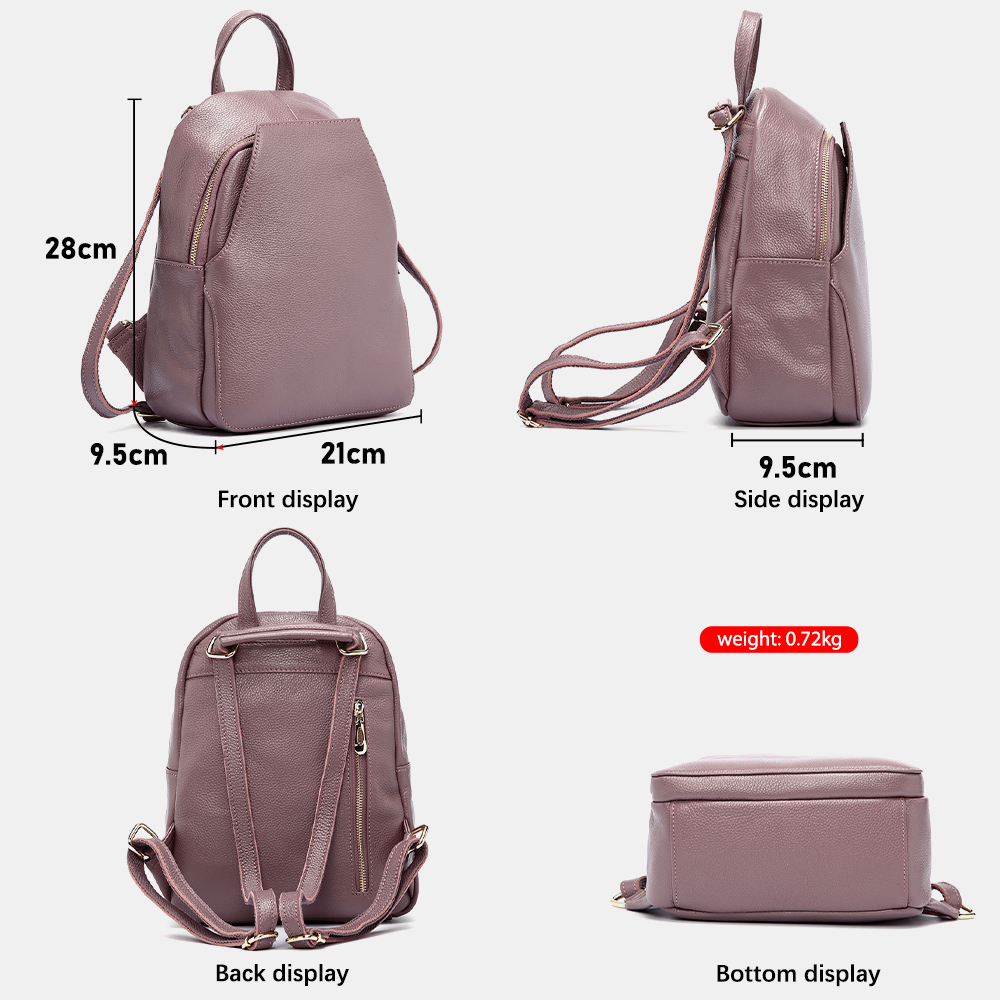 Zency Charm Ransel Wanita 100% - Travel Backpack Anti Theft ulasan dan harga