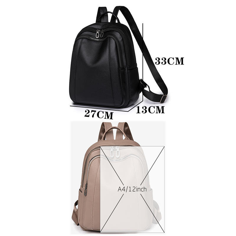 Tas ransel kulit wanita kapasi - Leather Backpack Vintage ulasan dan harga