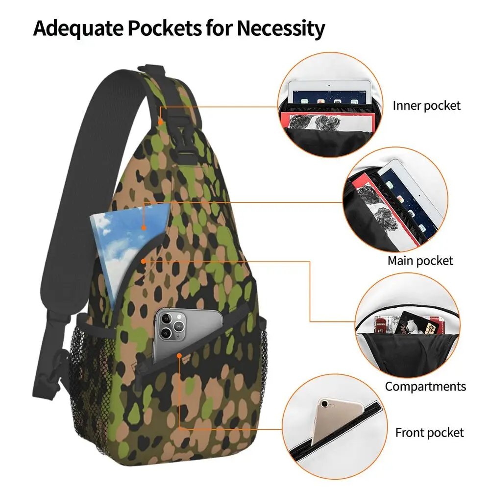 Tas Selempang Kamuflase Erbsen - Sling Backpack Shoulder ulasan dan harga