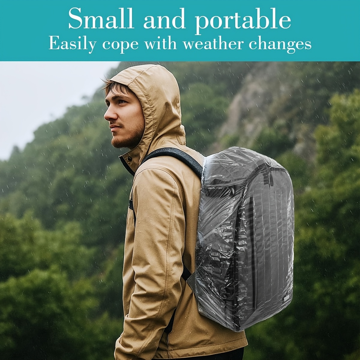 10 Buah Penutup Ransel Elastis - Rain Cover Backpack ulasan dan harga