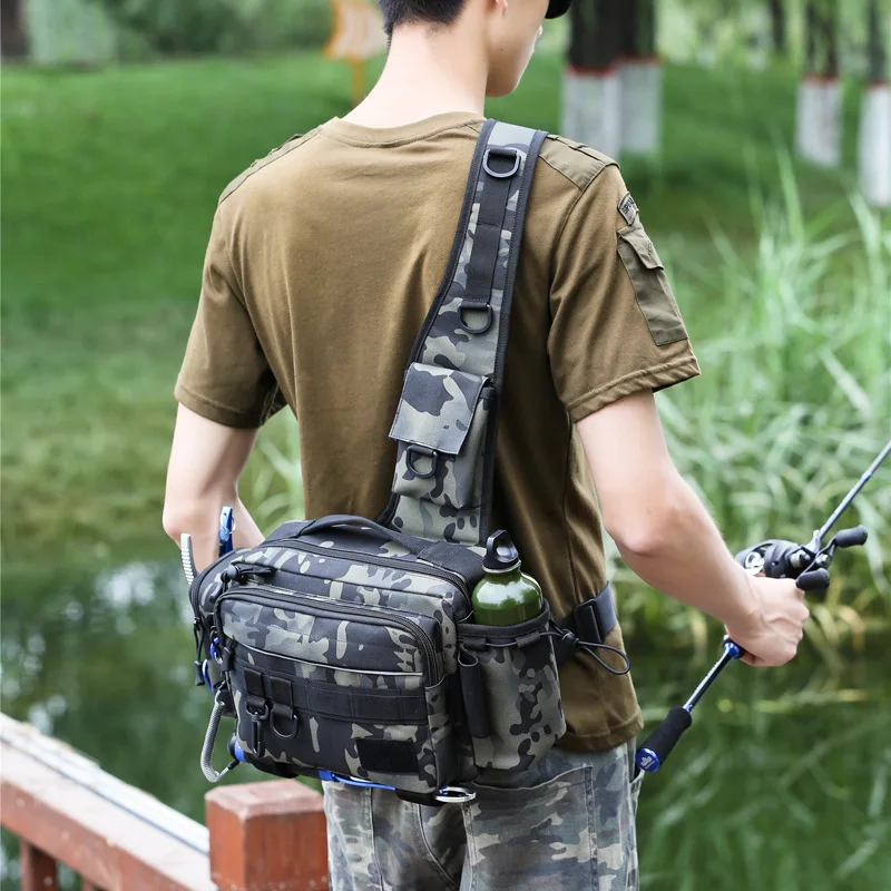 Luya tas pinggang multifungsi, - Sling Backpack Shoulder ulasan dan harga