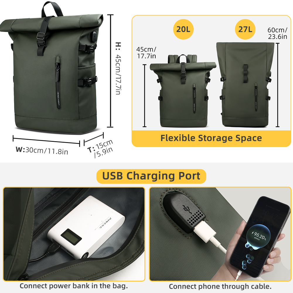Tas punggung pria, ransel taha - Laptop Backpack 15.6 ulasan dan harga