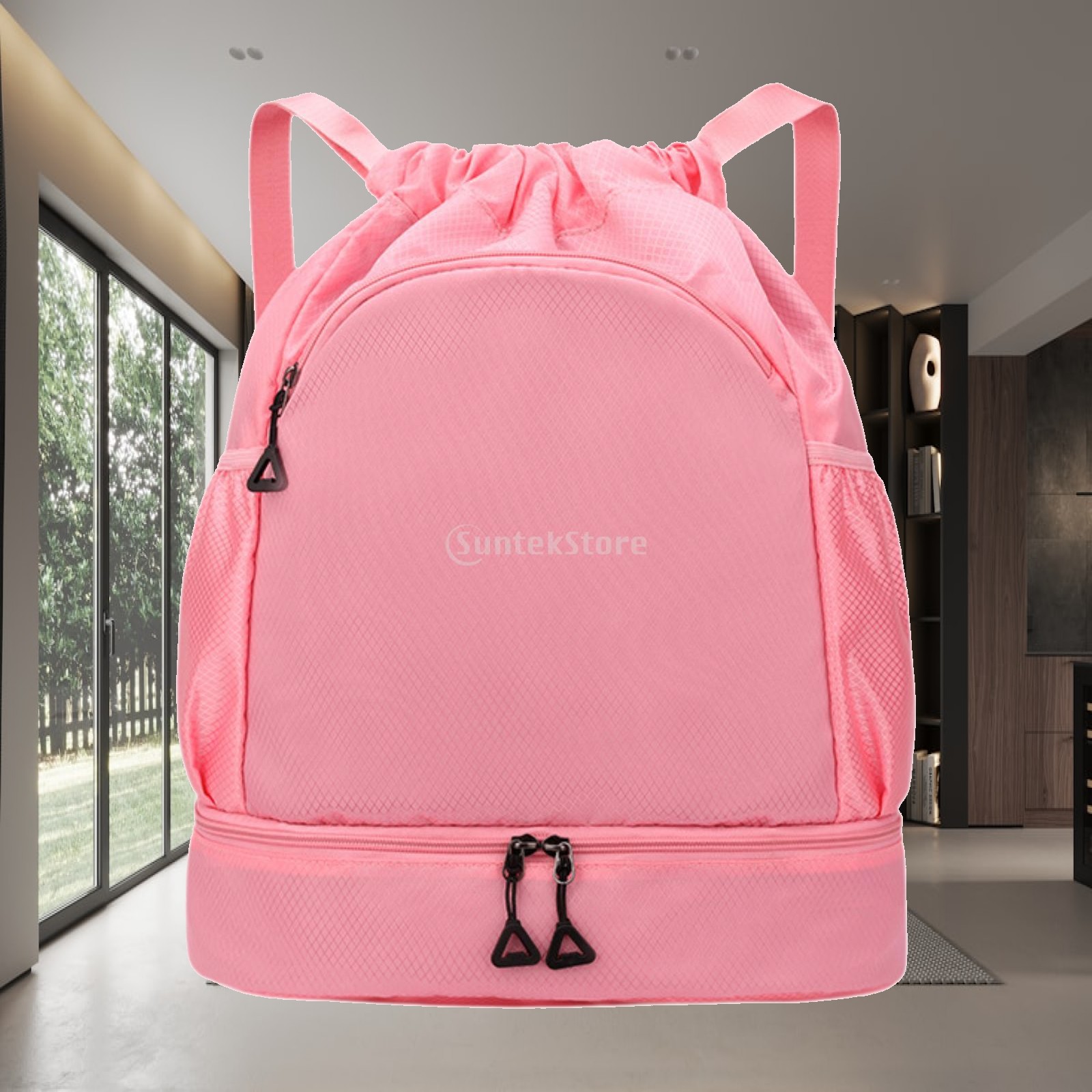 Sackpack Organizer Hadiah Luar - Drawstring Gym Bag ulasan dan harga