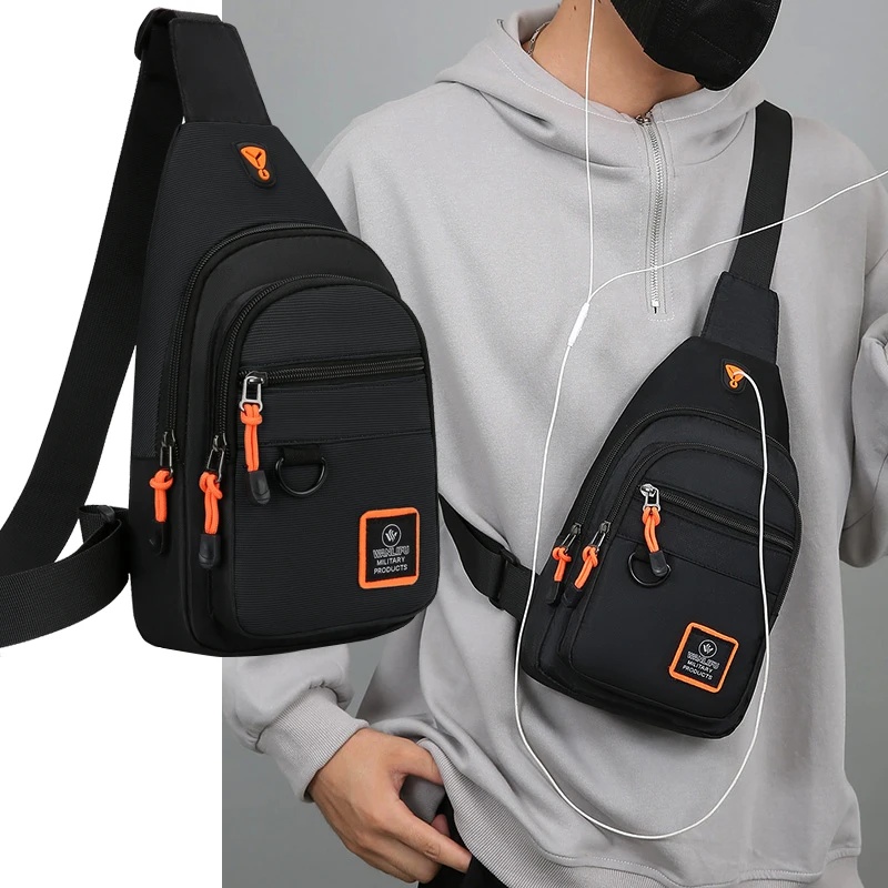 Tas Selempang Dada Pria Anti A - Hiking Backpack Waterproof ulasan dan harga